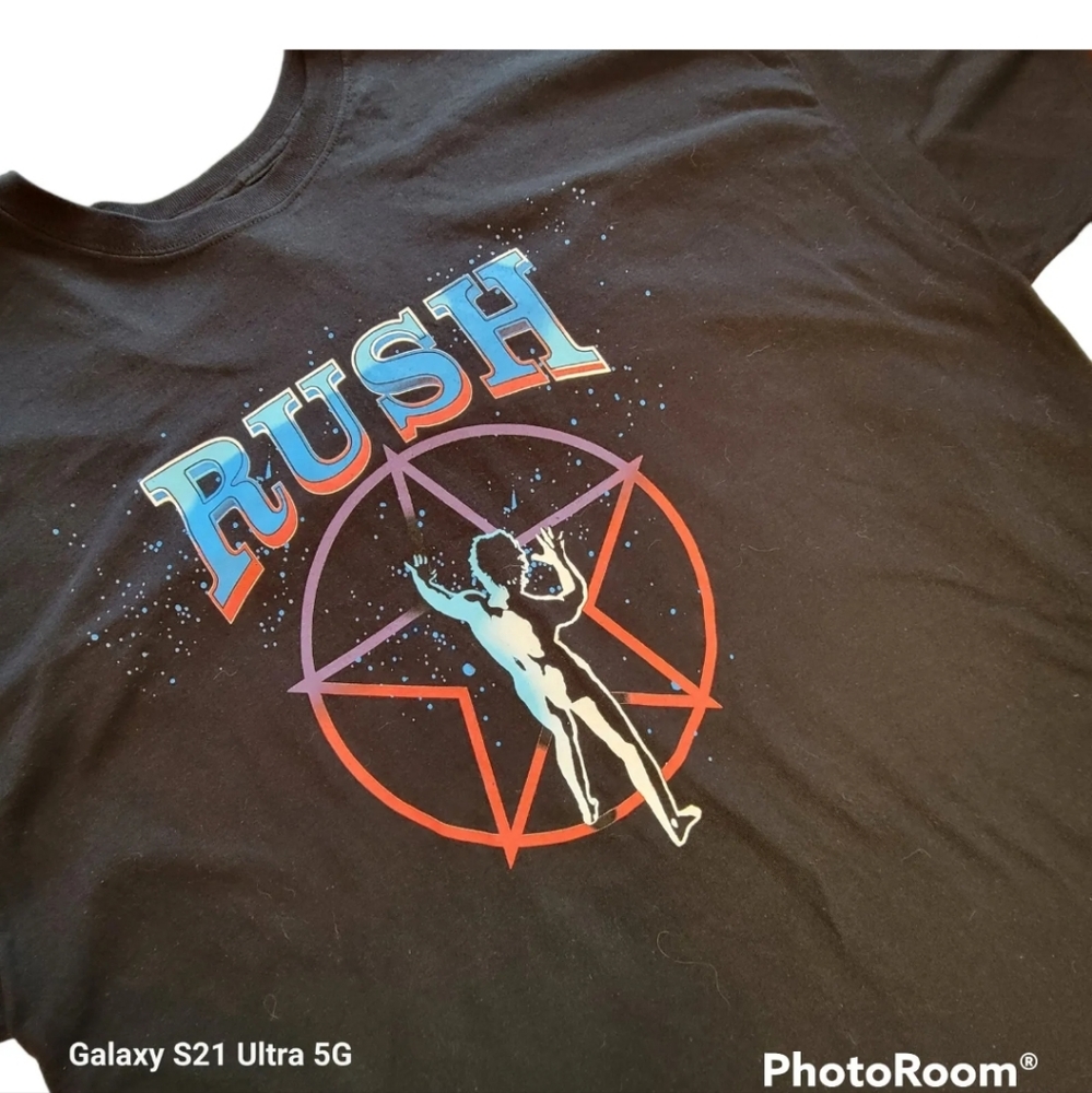 Gildan Rush Starman 2112 T-Shirt 100% Cotton Brand NWT  3XL - Picture 3 of 6